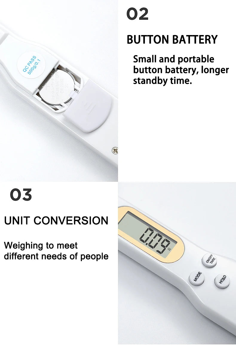 Digital Kitchen Scale Mini Spoon